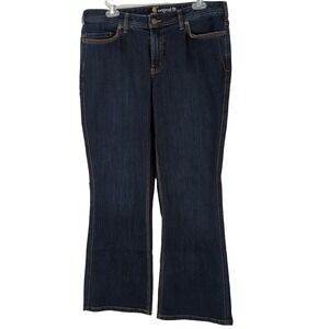 Carhartt Jeans Womens Original Fit Straight Leg Workwear 34 X 31 Denim Size 12